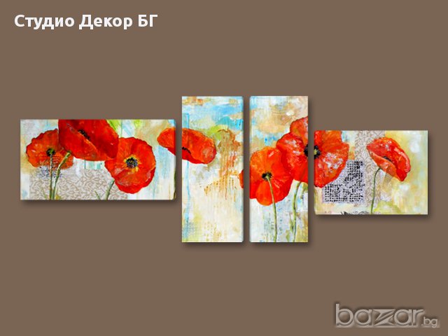 Картина Макове #236 , снимка 2 - Картини - 11341674