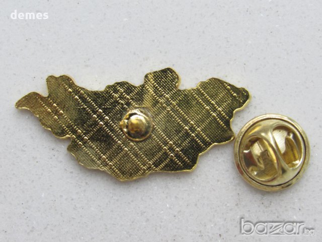 Значка карта Монголия , снимка 3 - Други ценни предмети - 15493992