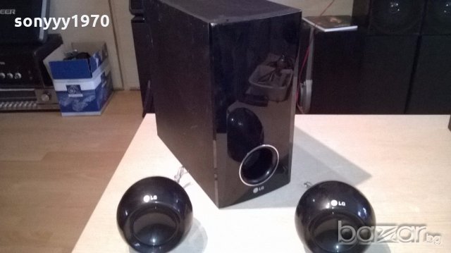 lg subwoofer 150w+lg speakers 2x90w/program-внос франция, снимка 5 - Тонколони - 19780466