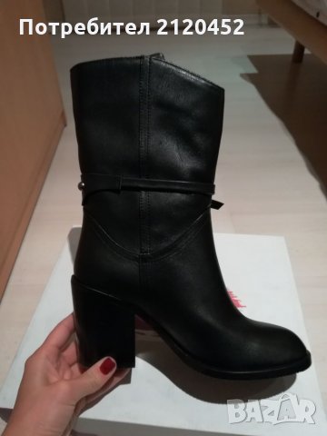 Ботуши естествена кожа, снимка 2 - Дамски ботуши - 23385044