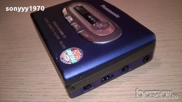 panasonic walkman-metal-внос швеицария, снимка 8 - Плейъри, домашно кино, прожектори - 12497794