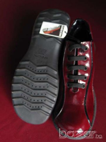 Детски обувки Geox, лачена повърхност, номер 35, червени, снимка 4 - Детски маратонки - 12863541