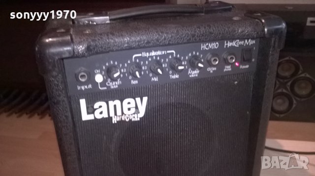 laney hcm10 guitar amplifier-30х29х18см-внос англия, снимка 4 - Ресийвъри, усилватели, смесителни пултове - 22837305