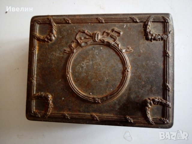 стара посребрена антикварна кутийка-арт деко, снимка 2 - Антикварни и старинни предмети - 21698101