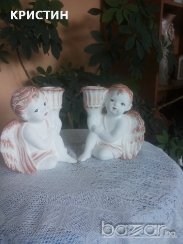 КЕРАМИЧЕН АНГЕЛ, снимка 4 - Декорация за дома - 9641718
