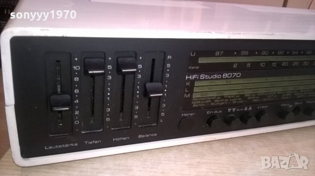 saba hifi studio 8070 stereo receiver-внос швеицария, снимка 9 - Ресийвъри, усилватели, смесителни пултове - 24438658