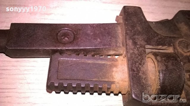 АНТИКА-drop forged-steel 14 in-40см-с дървена дръжка-внос швеицария, снимка 13 - Други инструменти - 18429878