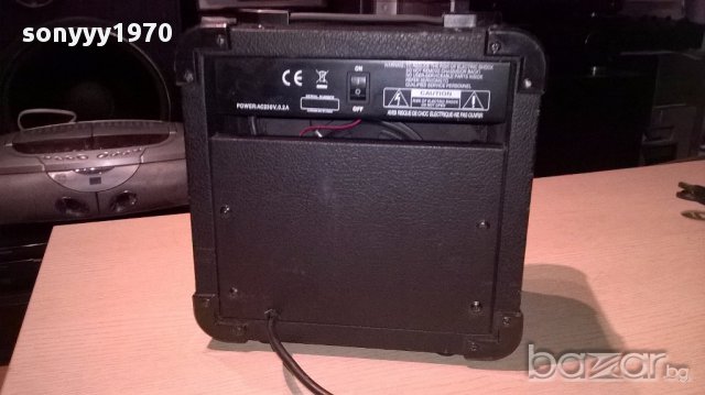 Fame pl-10 gitar amplifier-24/24/15см-внос швеицария, снимка 10 - Китари - 15093776