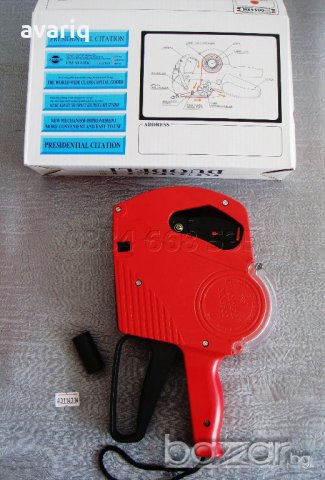 Знак ЕВРО Машинка за етикети. Маркиращи клещи, Пистолет цени.Маркиращи клещи Мартеници, снимка 9 - Друго търговско оборудване - 16689344