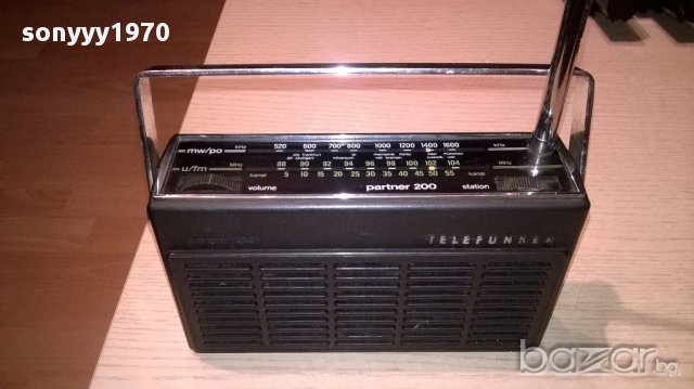 Ретро колекция-telefunken partner 200-внос швеицария, снимка 7 - Ресийвъри, усилватели, смесителни пултове - 15872429