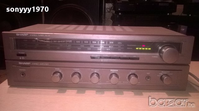 sharp sa-10hb-stereo receiver-made in japan-от швеицария, снимка 5 - Ресийвъри, усилватели, смесителни пултове - 16019877