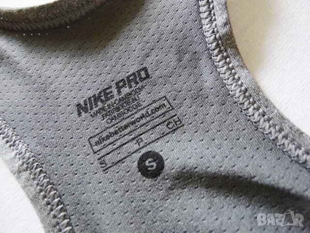 Nike Dri-Fit Pro Cool Tank Дамски Спортен Потник Размер S, снимка 7 - Потници - 25521273