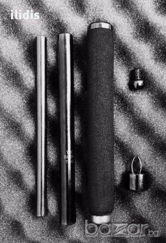 Палка за самозащита закалена стомана 3 части. Baton YRG RC 21 hardened telescoping , снимка 4 - Оборудване и аксесоари за оръжия - 16589843