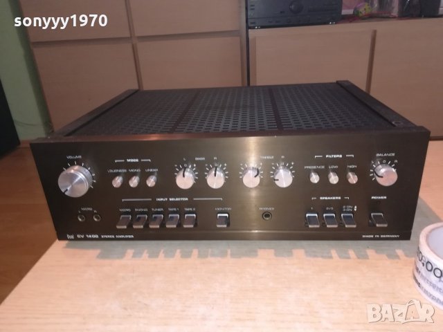 dual stereo amplifier-made in germany-внос швеицария, снимка 3 - Ресийвъри, усилватели, смесителни пултове - 21492258