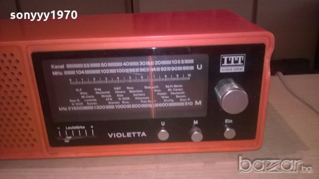 itt schaub lorenz-violetta-внос швеицария, снимка 9 - Ресийвъри, усилватели, смесителни пултове - 19576361