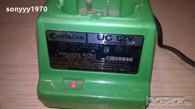 hitachi uc12y charger-made in japan-внос швеицария, снимка 9 - Други инструменти - 18429581