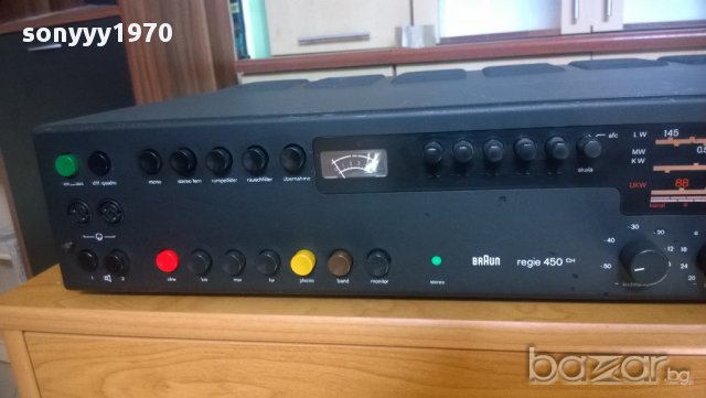 braun regie 450 ch-stereo receiver-нов внос швеицария, снимка 7 - Ресийвъри, усилватели, смесителни пултове - 8572488