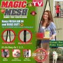 Мрежа (комарник) за врата с магнити против насекоми - код Magic Mesh, снимка 2