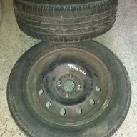 Летни гуми Bridgestone с джанти - 2 бр., снимка 3 - Гуми и джанти - 16743328