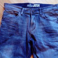  tom tailor jeans оригинал размер 32 цвят сив мъжки дънки модел josh regular slim, снимка 3 - Дънки - 22446380