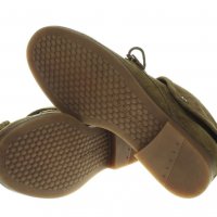 ПРОМО 🍊 HUSH PUPPIES 🍊 Велурени дамски обувки в каки цвят № 38 нови с кутия, снимка 7 - Дамски боти - 22082683