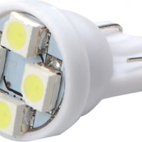 LED крушка Диодна T10 4-SMD LED Bulbs-Xenon White, снимка 2 - Аксесоари и консумативи - 18975398