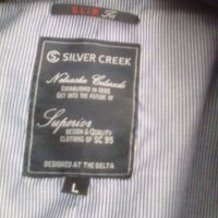 Silver creek. Original. Size L, снимка 2 - Сака - 18306225