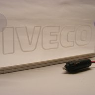 Светеща LED Гравирана Табела Iveco 24 V, снимка 2 - Аксесоари и консумативи - 12096492