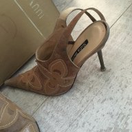 Обувки естествена кожа( навсякъде) Sofia Baldi, снимка 1 - Дамски обувки на ток - 15284217