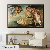 Картина Раждането на Венера- Сандро Ботичеи, репродукция, канава, класическа картина, пано № 231, снимка 7 - Картини - 22322611