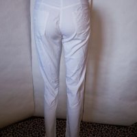 Бял панталон С/М, снимка 2 - Панталони - 22405714