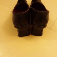 Дамски черни обувки естествена кожа, снимка 5 - Дамски ежедневни обувки - 11649989