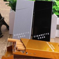 Алуминиева кутия за дамски цигари табакера слим тънка дълга Case slim за тънки табакери украса супер, снимка 11 - Табакери - 25965908