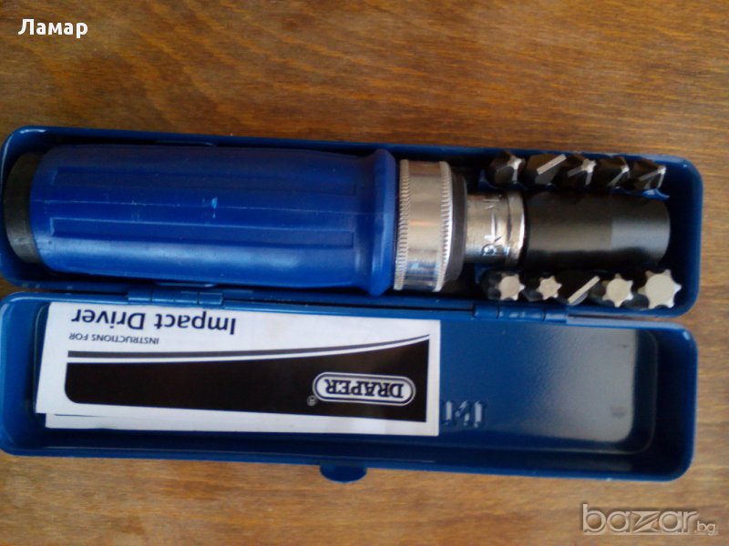 Ударна отверка професионална. Производител:DRAPER;Великобритания, снимка 1