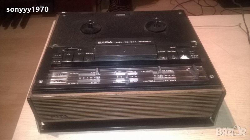 saba hi-fi tg-574 stereo-ретро ролка-внос швеицария, снимка 1