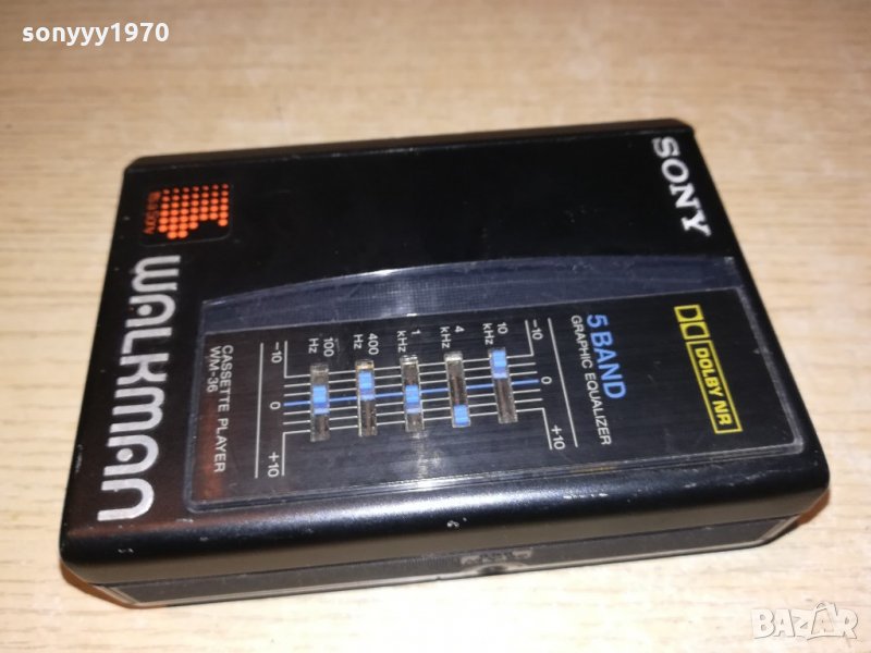 sony wm-36 walkman-ретро колекция-внос швеицария, снимка 1
