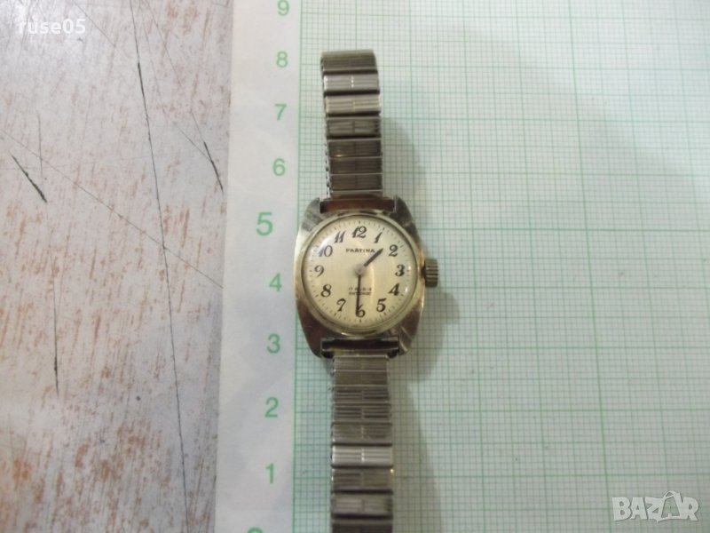 Часовник "PRÄTINA" ръчен дамски с верижка работещ, снимка 1
