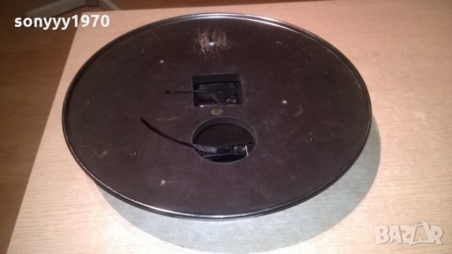 голям метален двоен часовник-41см-внос англия, снимка 8 - Колекции - 26043983