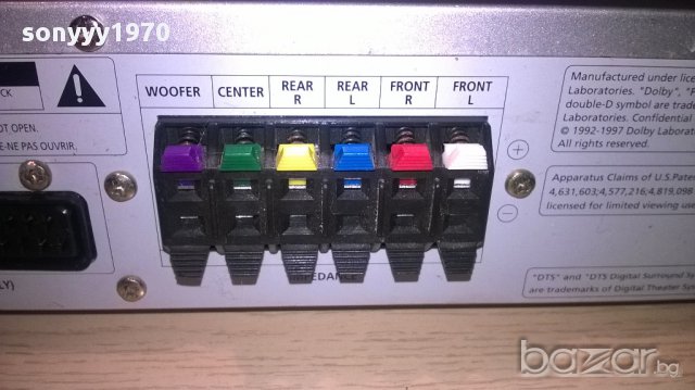 united dvh4083-dvd receiver-6chanel-внос швеицария, снимка 6 - Ресийвъри, усилватели, смесителни пултове - 12332591