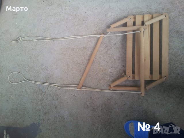 Дървени детски люлки от едно време, снимка 10 - Други - 23985339