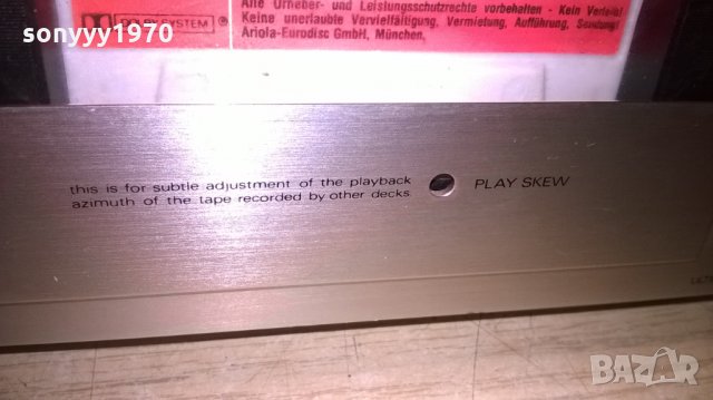 luxman k-210 deck-made in japan-внос швеицария, снимка 7 - Декове - 25115060
