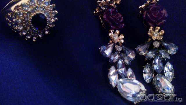 КРАСИВИ ДАМСКИ ОБЕЦИ, снимка 5 - Обеци - 9642390