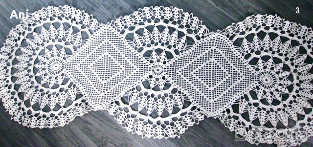 Красиви карета плетени на една кука 