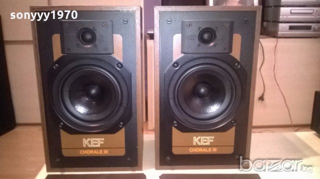 kef chorale lll type sp3022/50w/8ohms-made in england-from uk, снимка 2 - Тонколони - 18761394