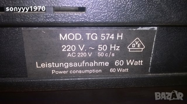 saba hi-fi tg-574 stereo-ретро ролка-внос швеицария, снимка 17 - Ресийвъри, усилватели, смесителни пултове - 23817382