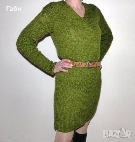 Ръчно плетена рокля, снимка 3 - Рокли - 23244975