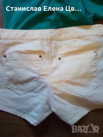 Дамски къси панталонки и тениска, снимка 5 - Къси панталони и бермуди - 25702381