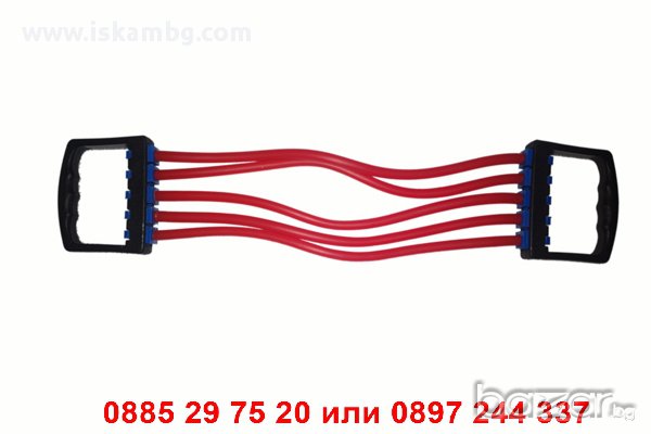 Ластици за тренировка - Експандер, снимка 6 - Фитнес уреди - 12560340