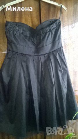 Черна рокличка, снимка 3 - Рокли - 25454866