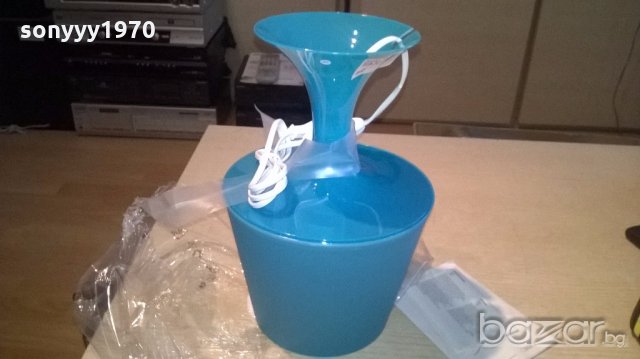 нова нощна лампа 30х20см-пращам с еконт, снимка 2 - Настолни лампи - 18446208